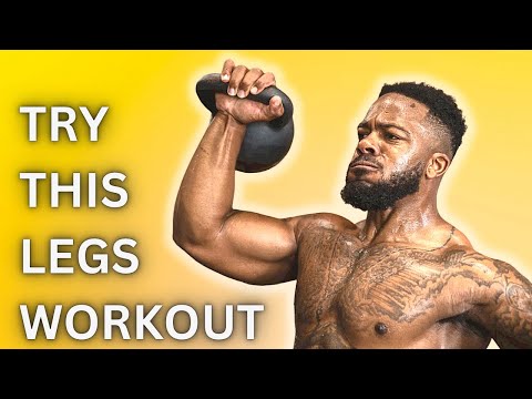 everygotdamndre kettlebell workout // adriell mayers follow along kettlebell workout