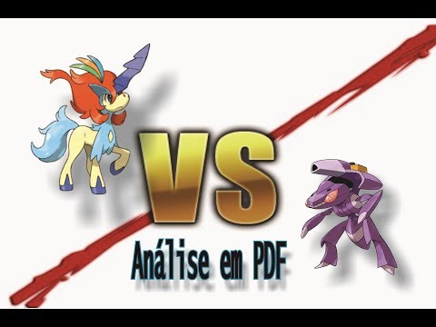 Pocket Contest / Origens fada # 208 - Genesect vs Keldeo - Análise em PDF