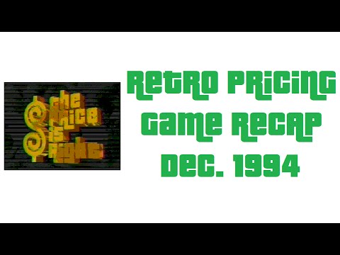 TNPIR '94 Retro Pricing Game Recap | December 1994 episode