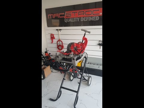 Macstroc Pipe Threading Machine