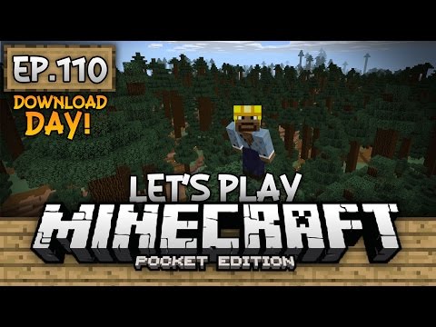 Survival Let's Play Ep. 110 (DD) - WE FINALLY FOUND ONE!!! - Minecraft PE (Pocket Edition)