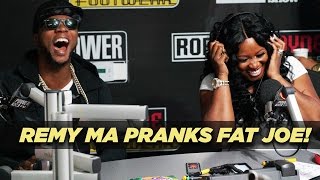 Remy Ma Pranks Fat Joe! &#39;R U Down?!&#39;