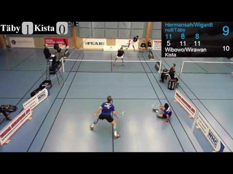 SBL Men's Double Matchpoint - Amazing Badminton Rally
