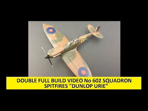 SPITFIRE DOUBLE FULL BUILD VIDEO Airfix 1/72 - YouTube