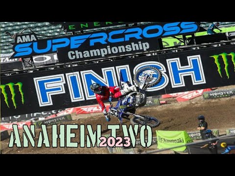 Supercross 2023 Anaheim 2 Press Day RAW