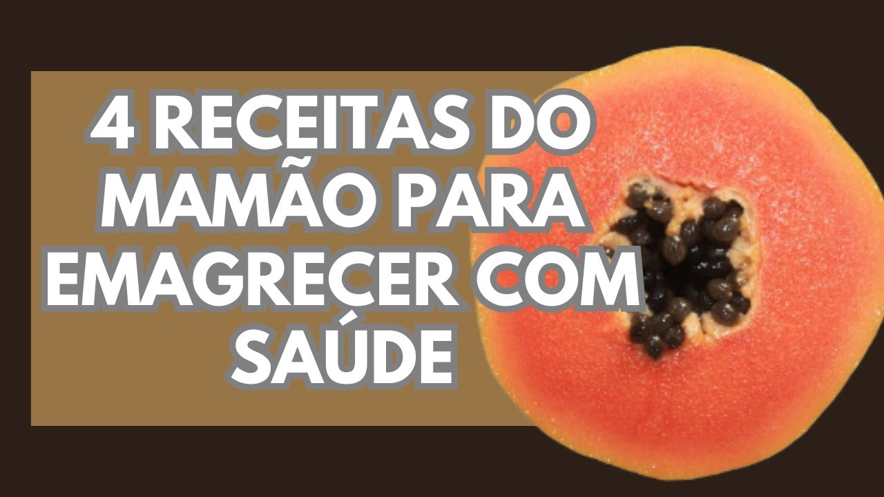 4 Receitas poderosas do mamão que ajudam a emagrecer com saúde!