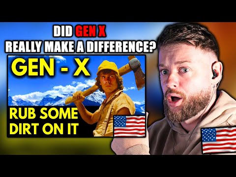 British Millennial SHOCKED at "Gen X: The Toughest Generation EVER"