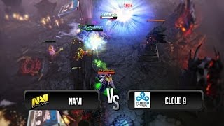 Highlights from Na'Vi vs Cloud 9 @ D2 Champions League S2