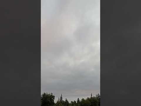 Así amaneció este jueves en Los Ángeles.