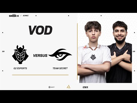 Esports World Cup 2025 - Grande Finale - G2 Esports vs Team Secret
