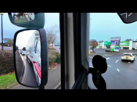 B&Q Roundabout from Far Cotton, Northampton HGV Test Route Advice