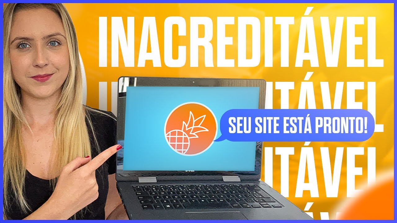IA GRÁTIS cria SITES em MINUTOS! (Fiquei CHOCADA!)