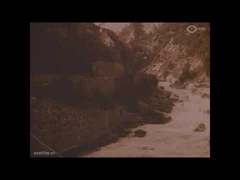 De oevers der 'Viège' (Zwitserland)