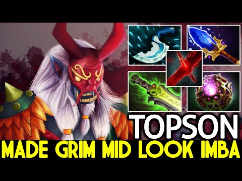 TOPSON [Grimstroke] Made Grim Mid Look Imba Nonstop Spam Skill Dota 2