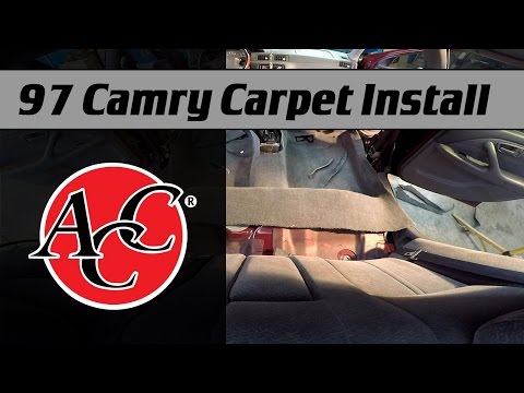 ACC Carpet Install in a 1997 Camry