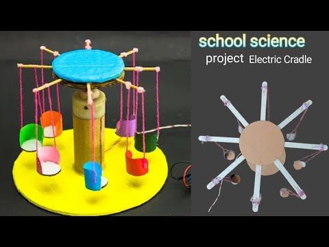 School Science Projects | how to make carnival ride from cardboard @PowerFixPro