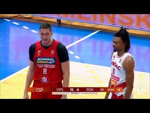 ABA League 2 2025/26, Round 4 match: Vršac Meridianbet – Radnički (10.12.2025)