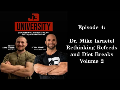 Episode 4: Dr. Mike Israetel- Rethinking Refeed and Diet Breaks Volume 2