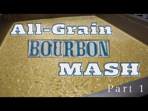 All Grain Bourbon Recipe for Moonshine|Part 1