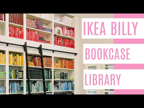 IKEA Billy Bookcase Hack Library