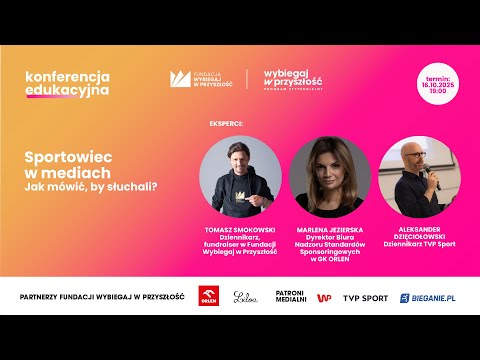 SPORTOWIEC W MEDIACH – JAK MÓWIĆ, BY SŁUCHALI? [BEZPŁATNY WARSZTAT ONLINE]