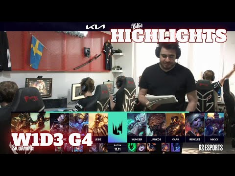SK vs G2 - Highlights | Week 1 Day 2 S11 LEC Summer 2021 | SK Gaming vs G2 Esports