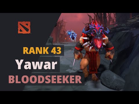 Yawar (Rank 43) plays Bloodseeker Dota 2 Full Game