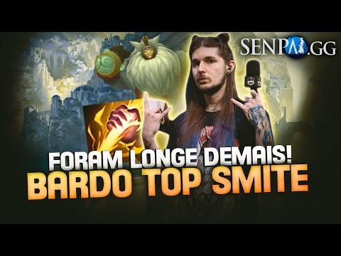 BARDO TOP DE SMITE!? FORAM LONGE DEMAIS DESSA VEZ! DUO GIL!