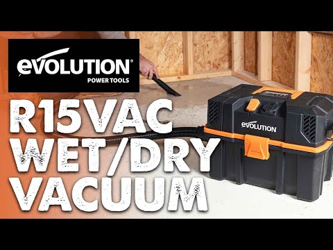 Dulkių siurblys Evolution R15VAC; 1000 W; 15 l video