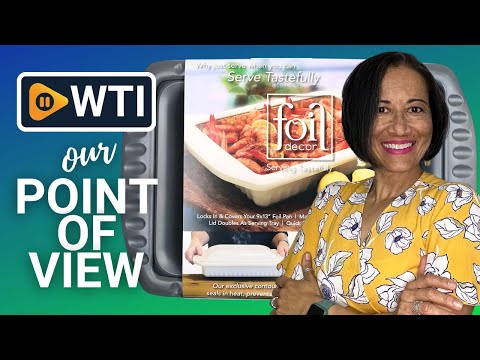 Serving and Casserole Carrier Foil Pan - WTI product video review