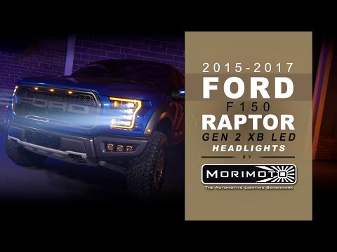 NEW 2015 - 2017 F-150/Raptor Gen 2 XB Headlights by Morimoto