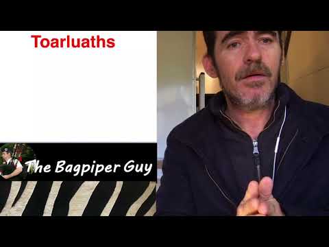Step 8 of 10 - Learn Bagpipe Toarluaths