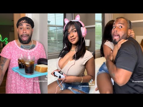 LA NOVIA DE PAPOTICO ES UN HOMBRO | NUEVOS VIDEOS DIVERTIDOS DE YOUNG SWAGON Y SUS AMIGOS TIKTOK