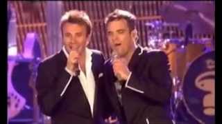 Robbie Williams and Jonny Wilkes - Me and my Shadow Live @ Leeds 2006