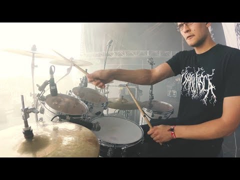 DER WEG EINER FREIHEIT - Zeichen (Drumcam live at Summer Breeze 2017)