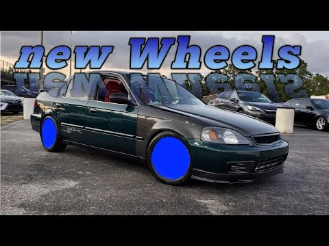 My 4 door civic new look. 🔥🔥