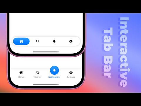 Interactive Tab Bar | SwiftUI thumbnail