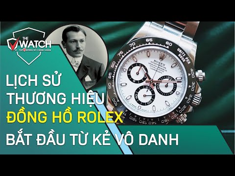 Lịch Sử Thương Hiệu Đồng Hồ Rolex | Bắt Đầu Từ Kẻ Vô Danh