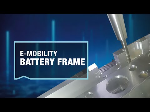 E-Mobility | Machining of battery frames | Bearbeitung von Batterierahmen | MAPAL Dr. Kress KG - zdjęcie