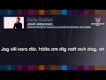 Josef Johansson - "Hela Natten" (on screen ...