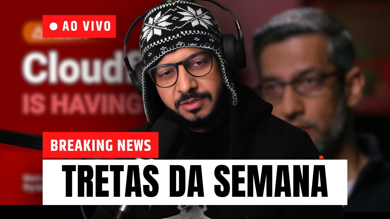 🚨Vários sites/apps off hoje + ceo da google afima IA a bolha de IA vai estourar - !discord !pix