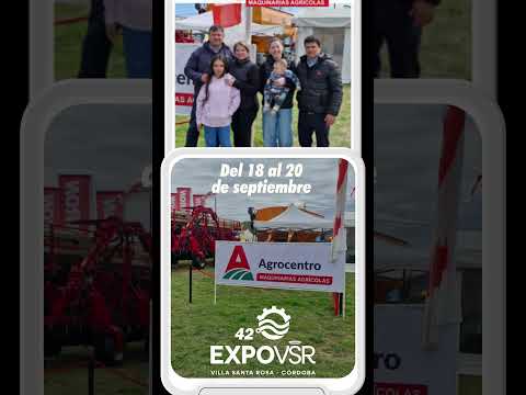 Expo Rural en Villa Santa Rosa de Río Primero: ¡todas las novedades en maquinaria te esperan!