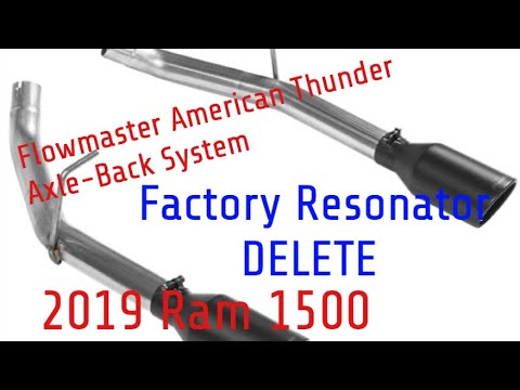 Flowmaster American Thunder Axle-Back - 2019 Ram 1500