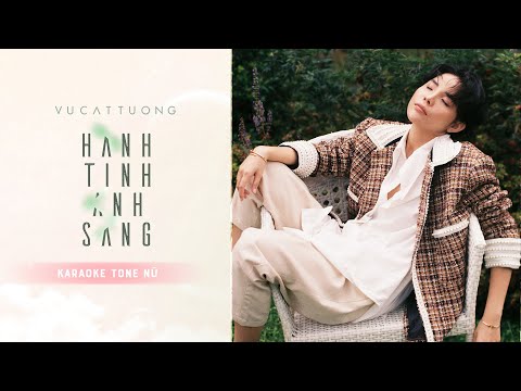 HÀNH TINH ÁNH SÁNG - VŨ CÁT TƯỜNG | KARAOKE BEAT TONE NỮ