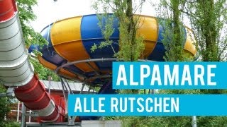 preview picture of video 'Alle Rutschbahnen im Alpamare Pfäffikon! || INSANE WATER RIDES at Alpamare!'