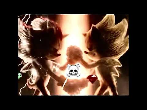 Super Sonic and Super Shadow team up (Skull Face)💀☠️ #sonic #sonic3 #skullface