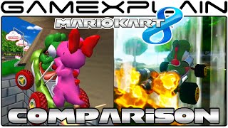 Mario Kart 8: Yoshi Circuit Head-to-Head Comparison (Wii U vs. GCN)
