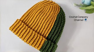 ايس كاب / طاقيه كروشيه لاى مقاس _ crochet hat