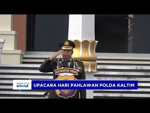 UPACARA HARI PAHLAWAN POLDA KALTIM