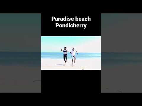 beach slowmo #shorts #life #chilling #pondicherry #pondi #beach #paradisebeach #paradise #water